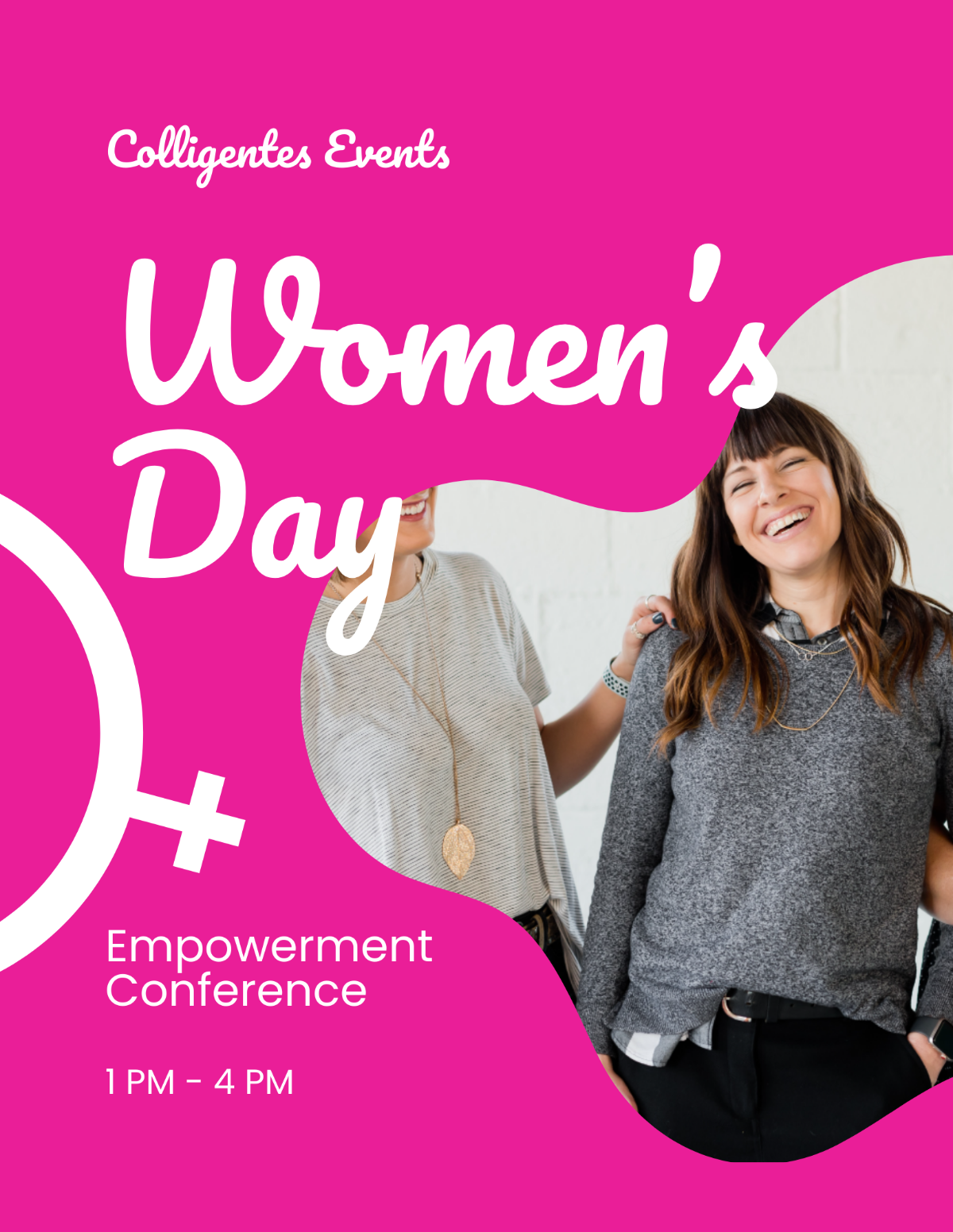 Women 27s Day Conference Flyer Template - Edit Online & Download