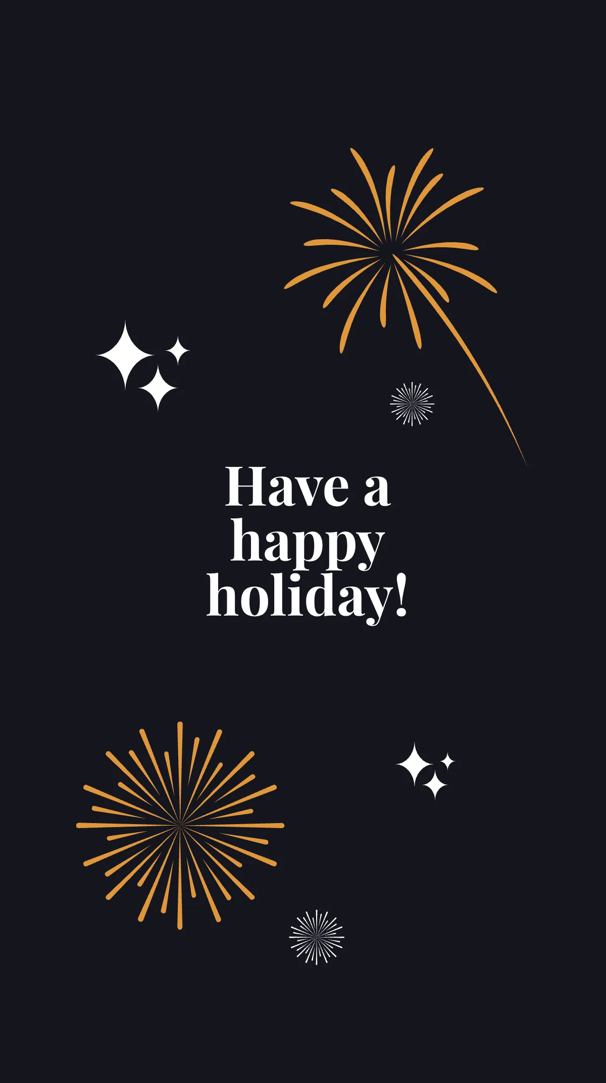 Free Orthodox New Year Eve Instagram Story Template to Edit Online