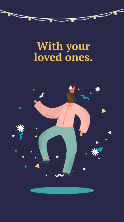 Free Orthodox New Year Event Instagram Story Template to Edit Online
