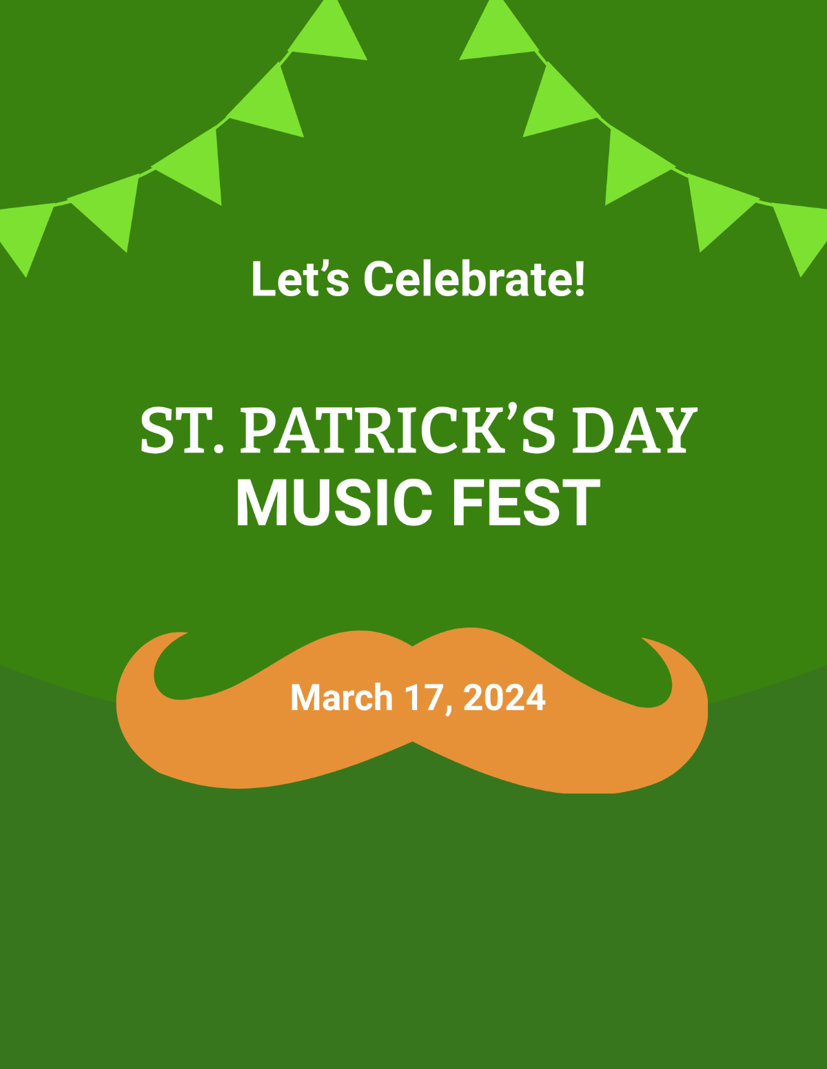 st. Patricks Day Event Flyer