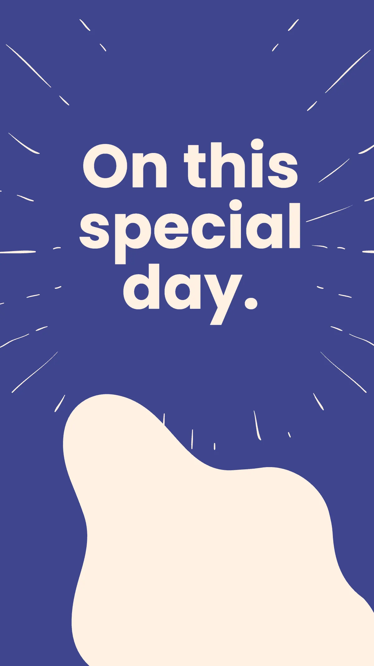 Free National Hugging Day Instagram Story Template to Edit Online