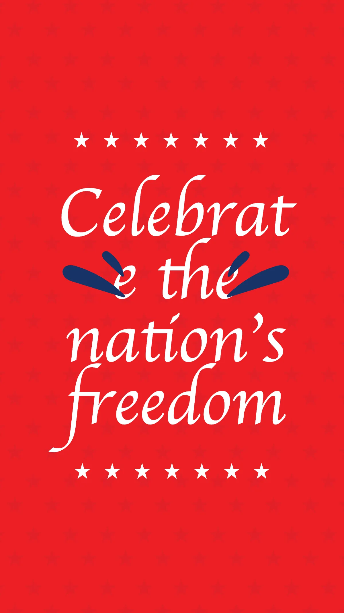 Free National Freedom Day Instagram Story Template to Edit Online