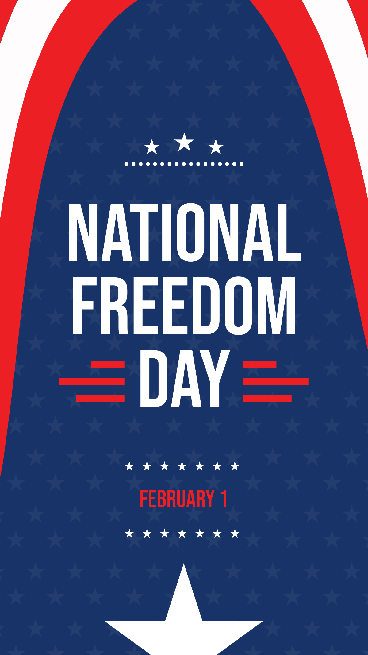 National Freedom Day Instagram Story Template