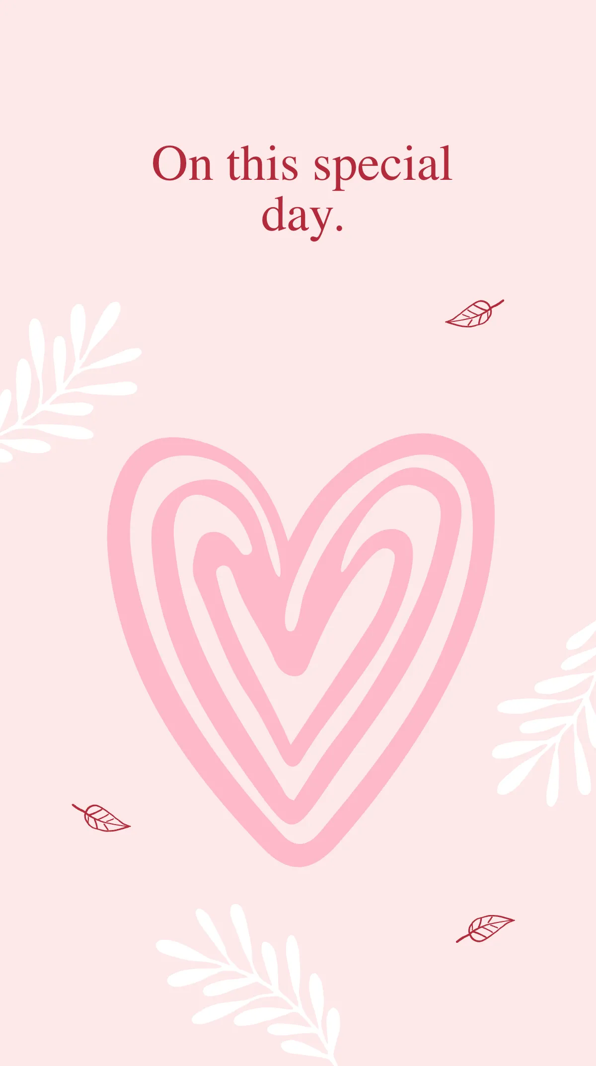 Free Happy National Spouses Day Instagram Story Template to Edit Online