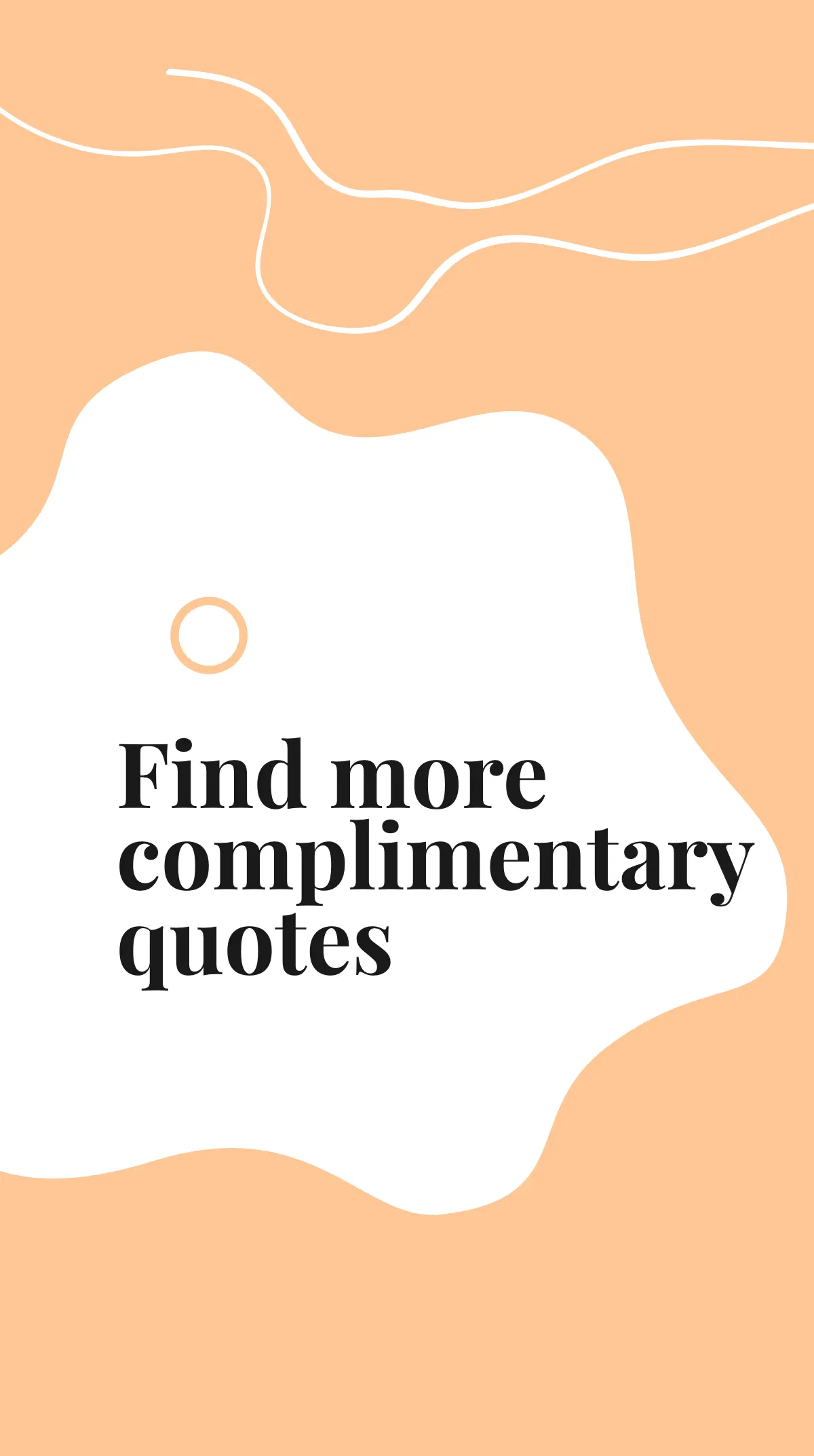 Compliment Quote Instagram Story Template