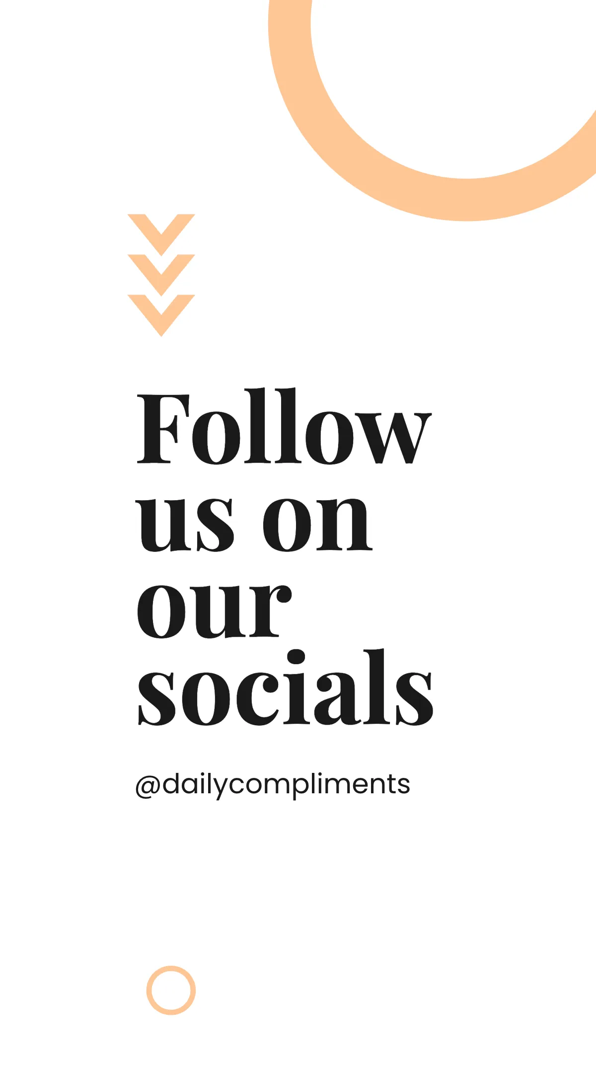 Compliment Quote Instagram Story Template