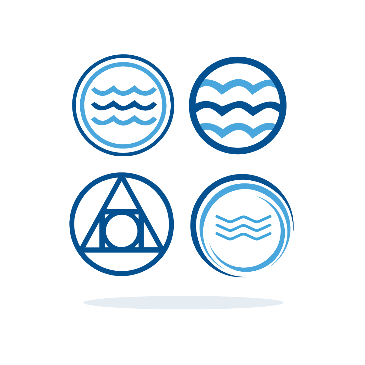 Water Alchemy Vector Template