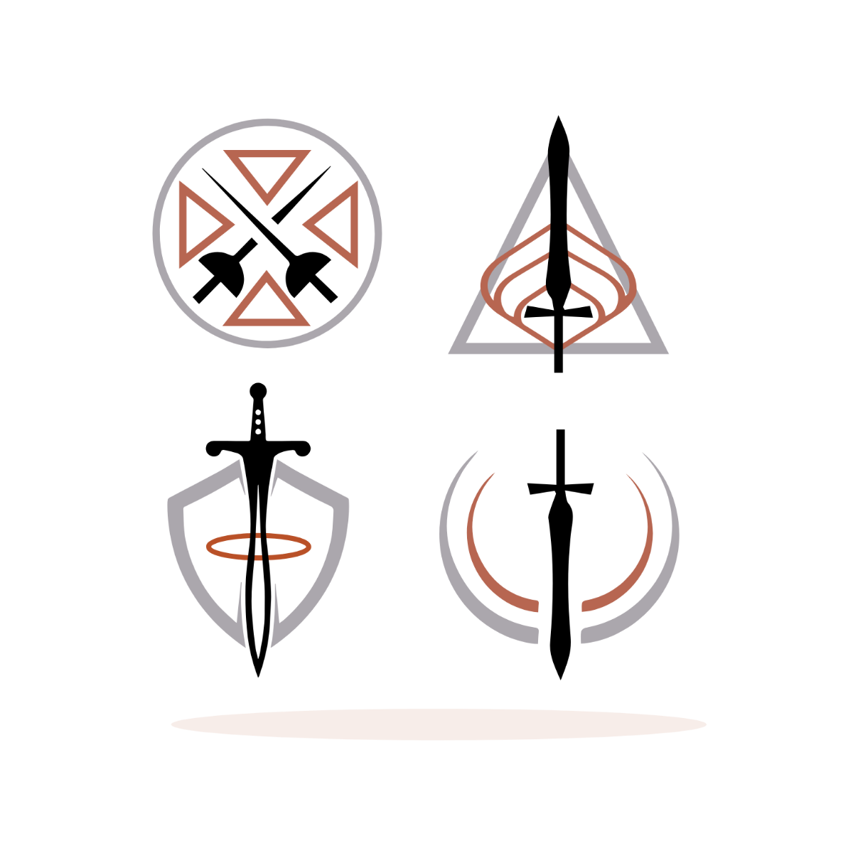 Sword Alchemy Vector Template