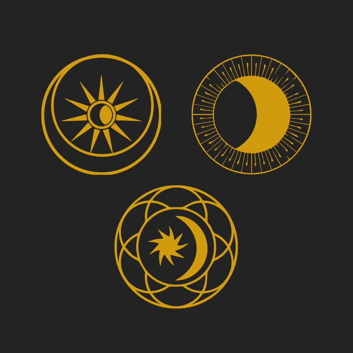 Eclipse Alchemy Vector Template