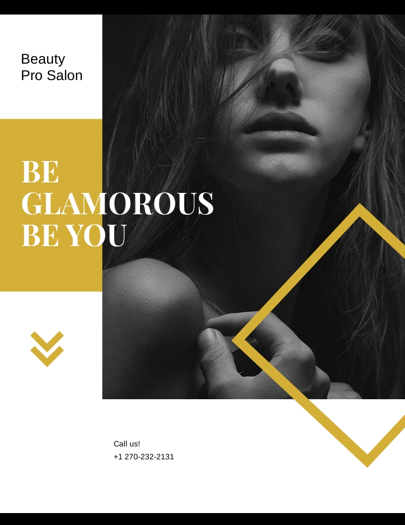 salon flyer templates free download