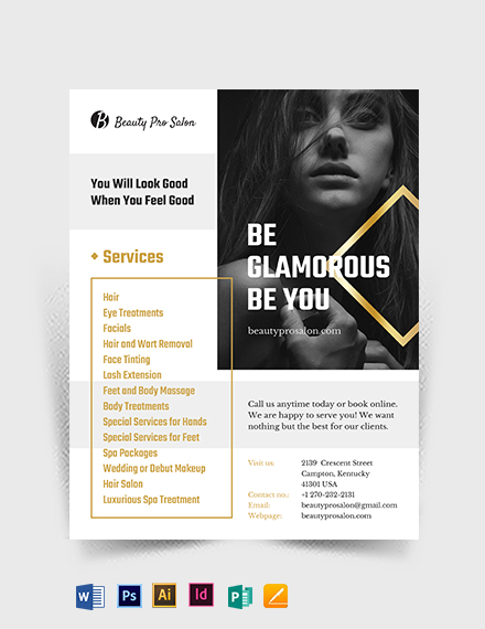 Templates Design Templates Beauty Salon Flyer Hair Flyer Flyer