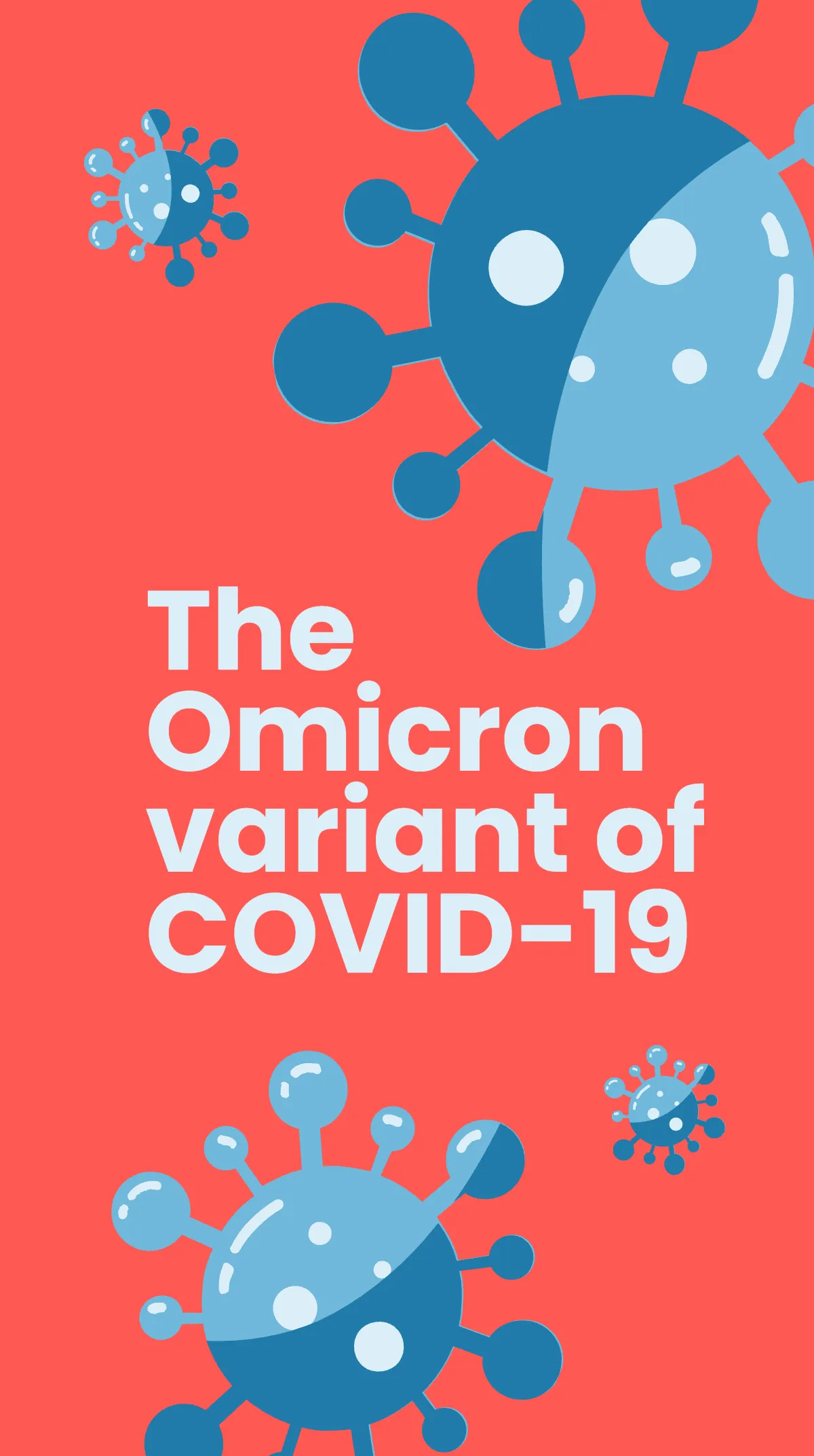 Free Omicron Awareness Instagram Story Template to Edit Online