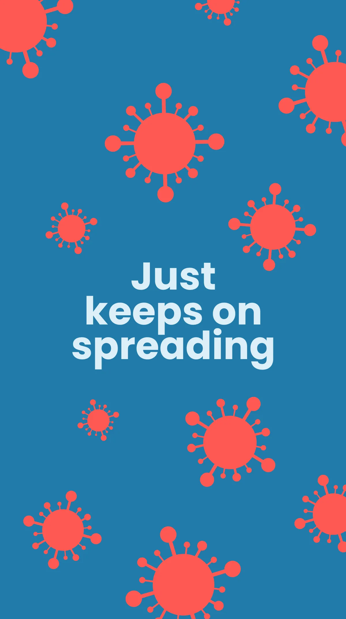 Free Omicron Awareness Instagram Story Template to Edit Online