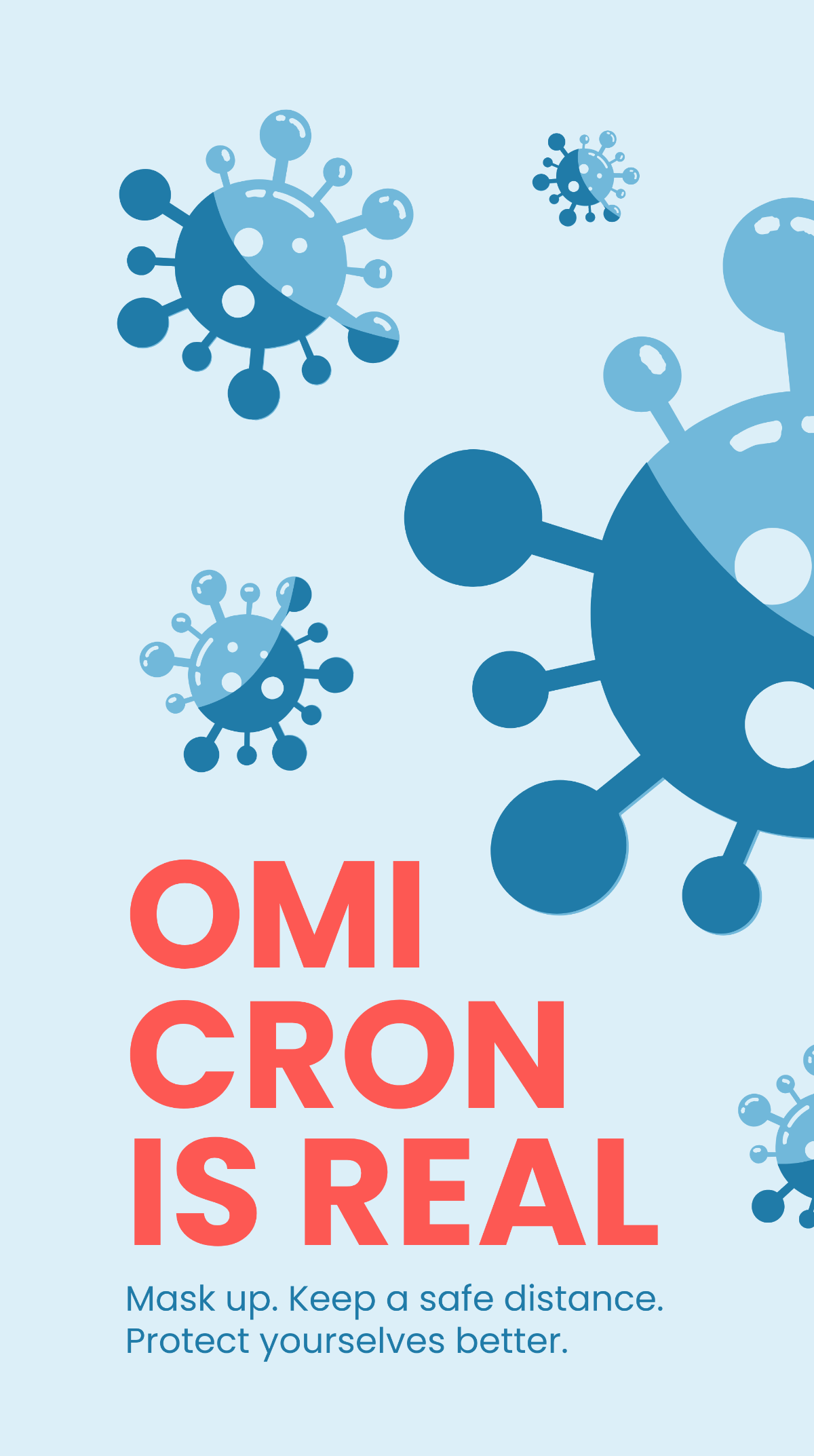 Omicron Awareness Instagram Story