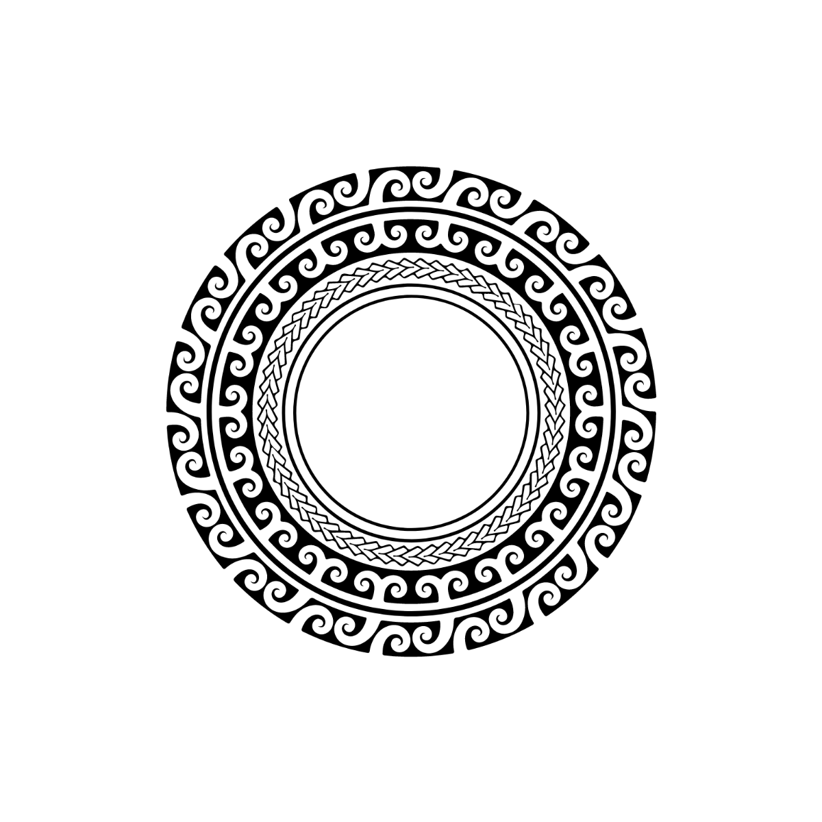 Tribal Circle Vector