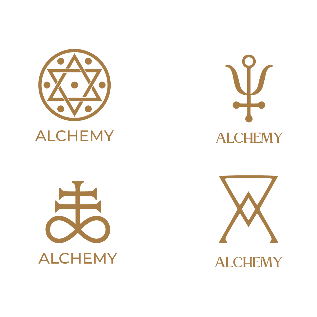 Alchemy Logo Vector Template
