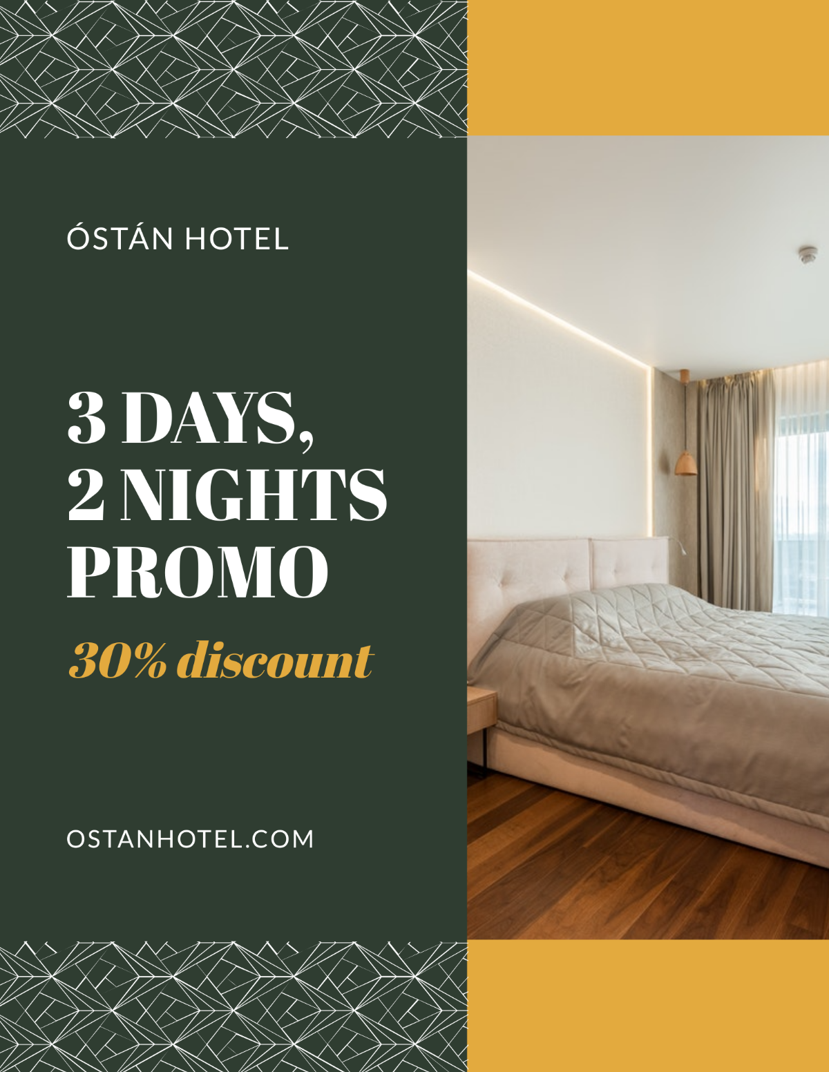 Hotel Promotion Flyer Template