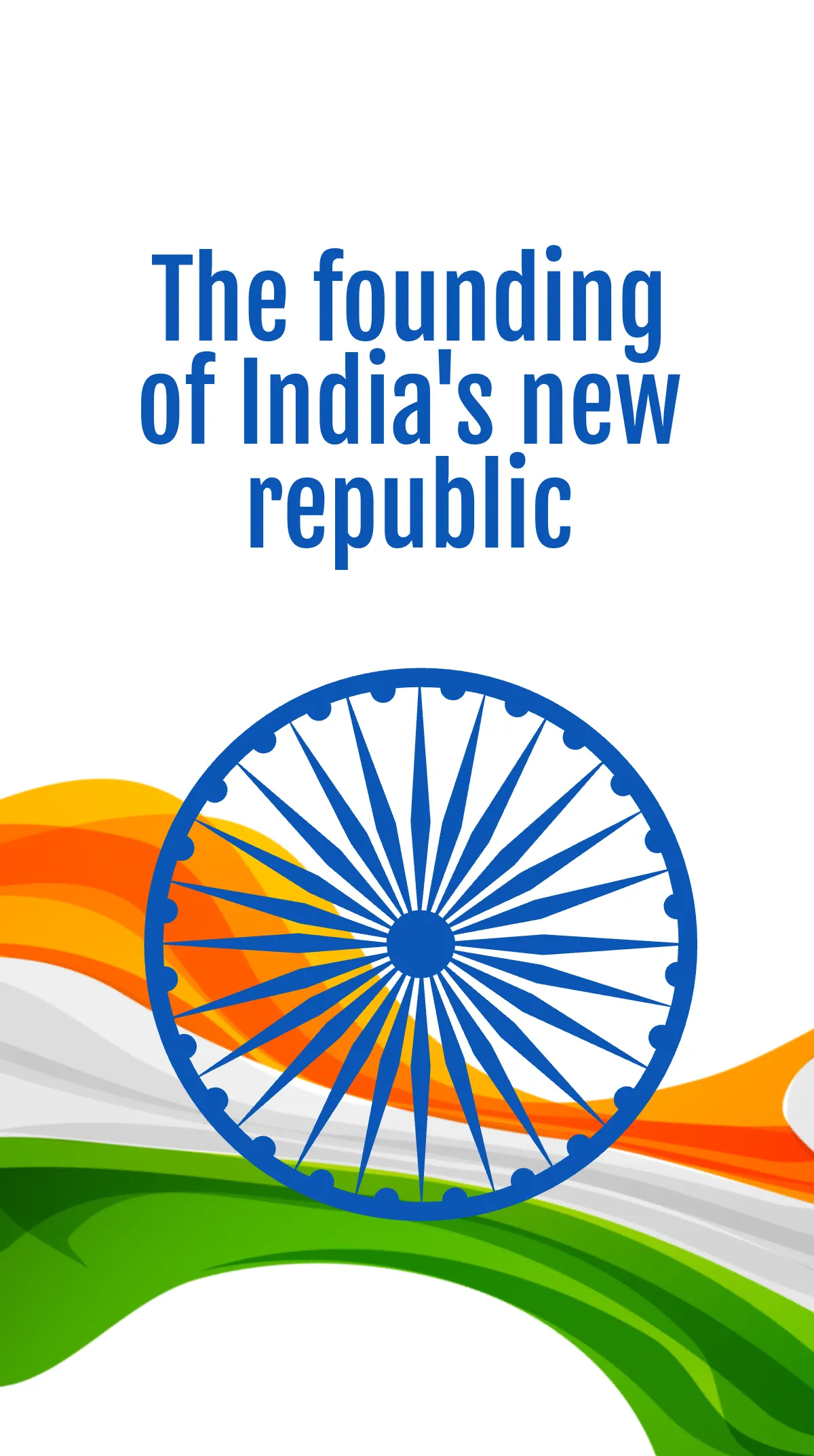 Free Happy Republic Day Instagram Story Template to Edit Online
