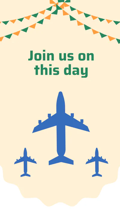 Free Republic Day Event Instagram Story Template to Edit Online