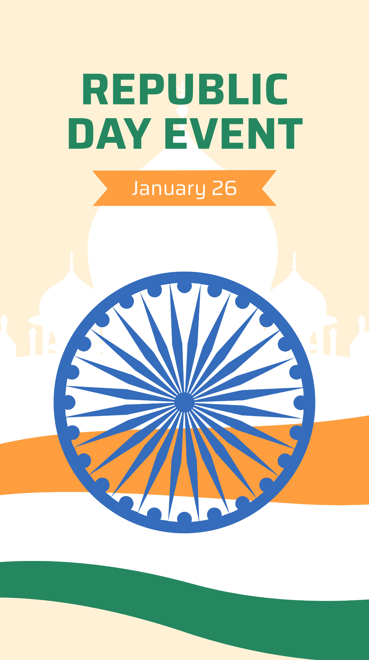 Republic Day Event Instagram Story Template