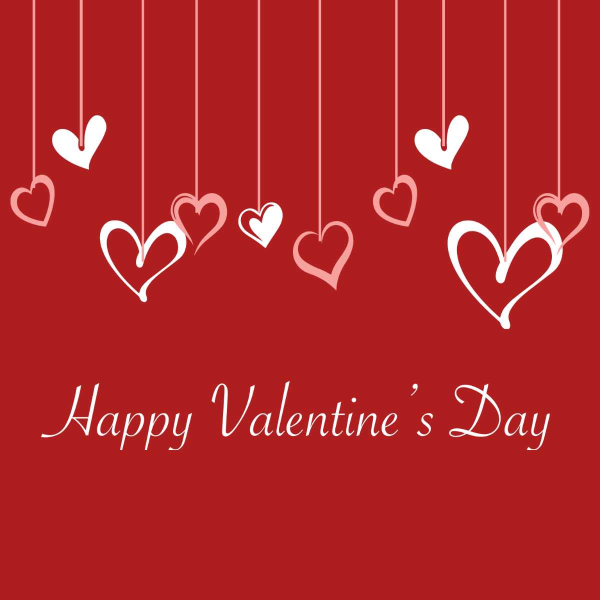 Transparent Valentines Day Vector Template