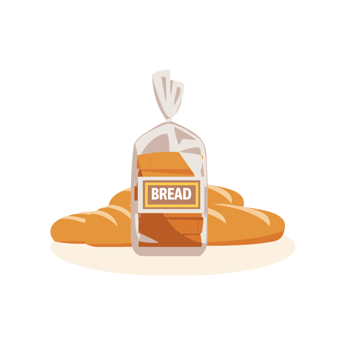 Bread Packaging Vector