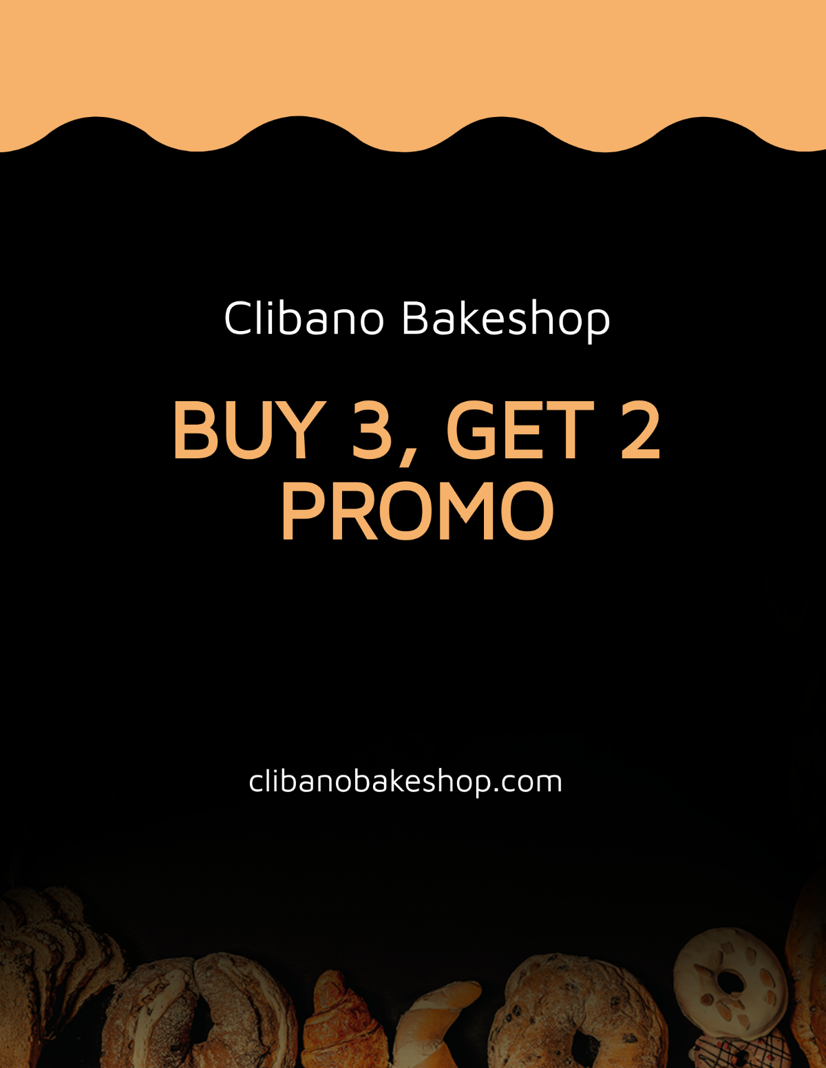 Bakery Business Promotion Flyer Template