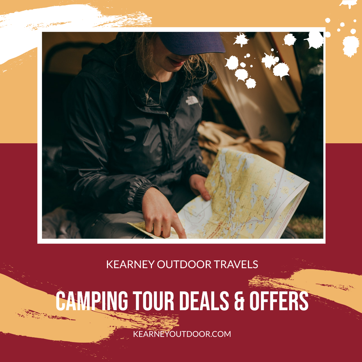 Camping Tour Offer Instagram Post