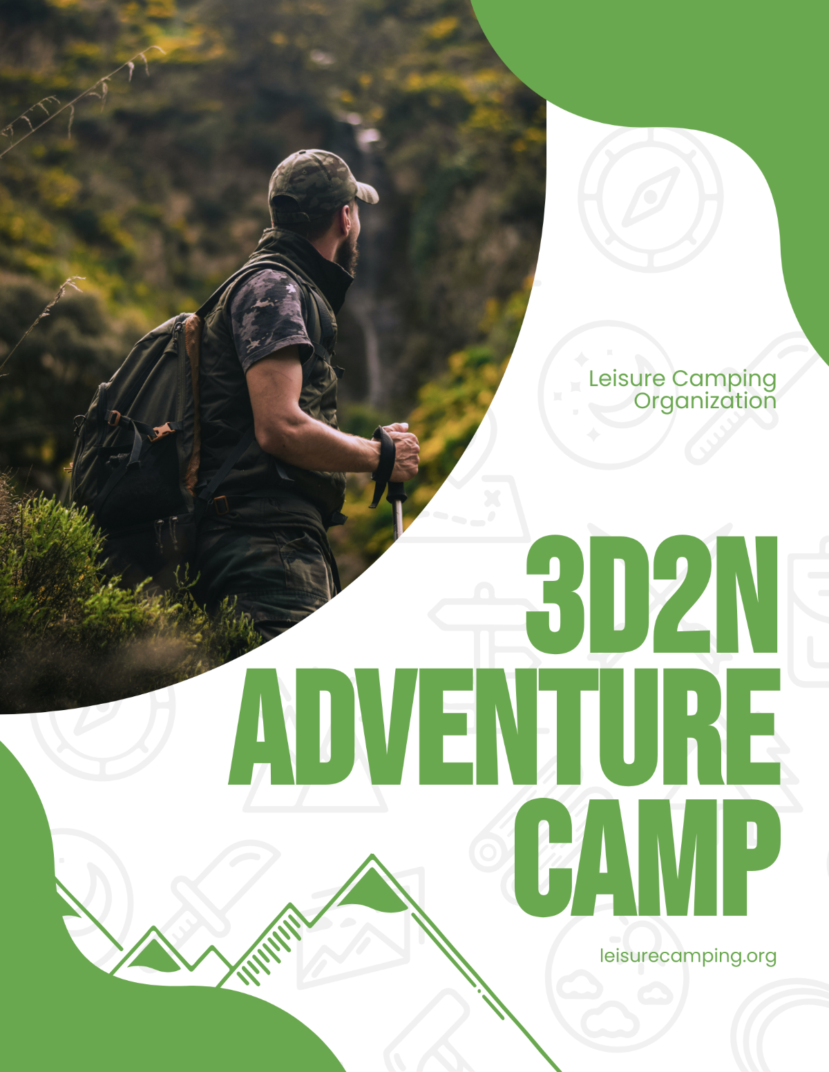 Adventure Camp Flyer