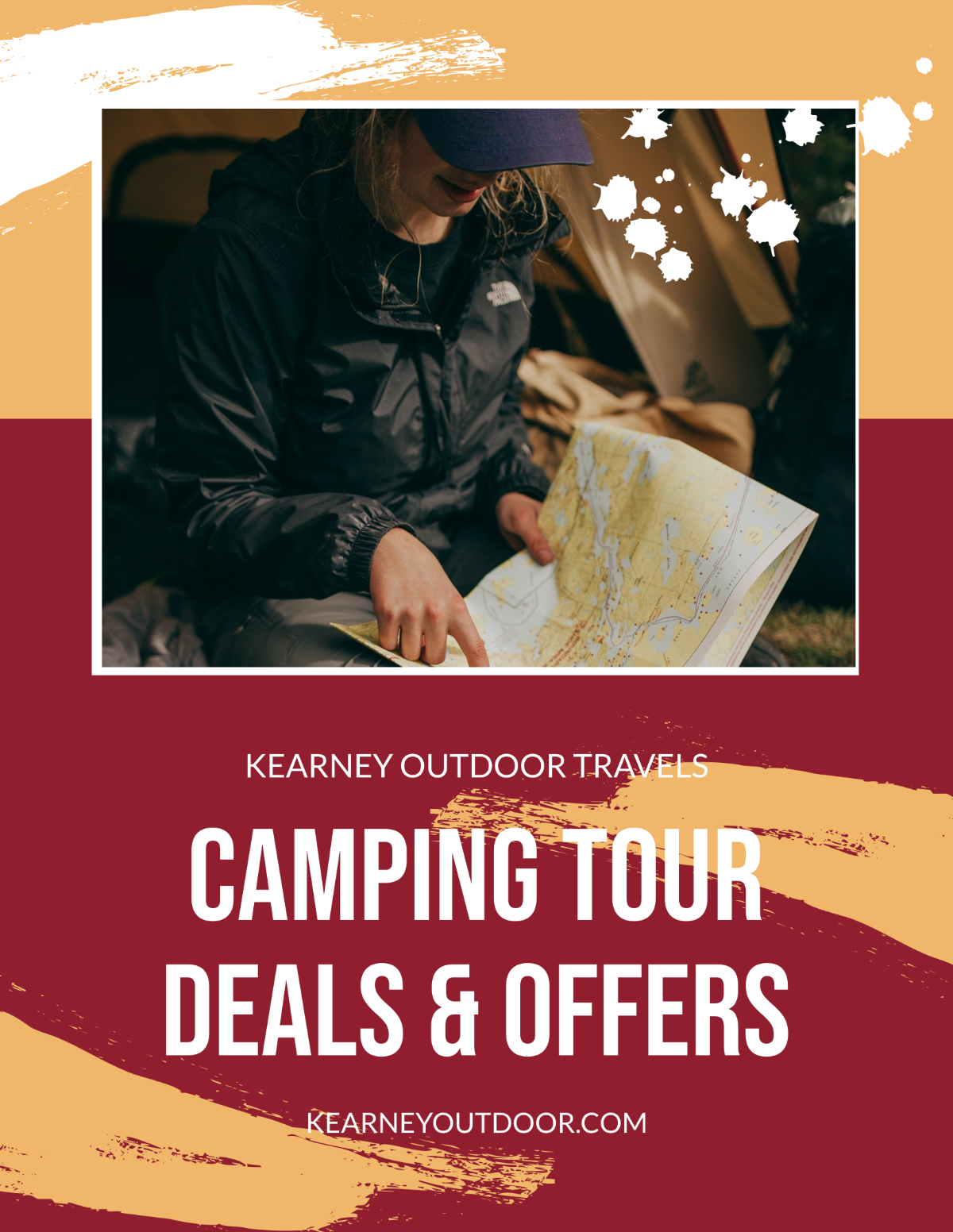 Camping Tour Offer Flyer