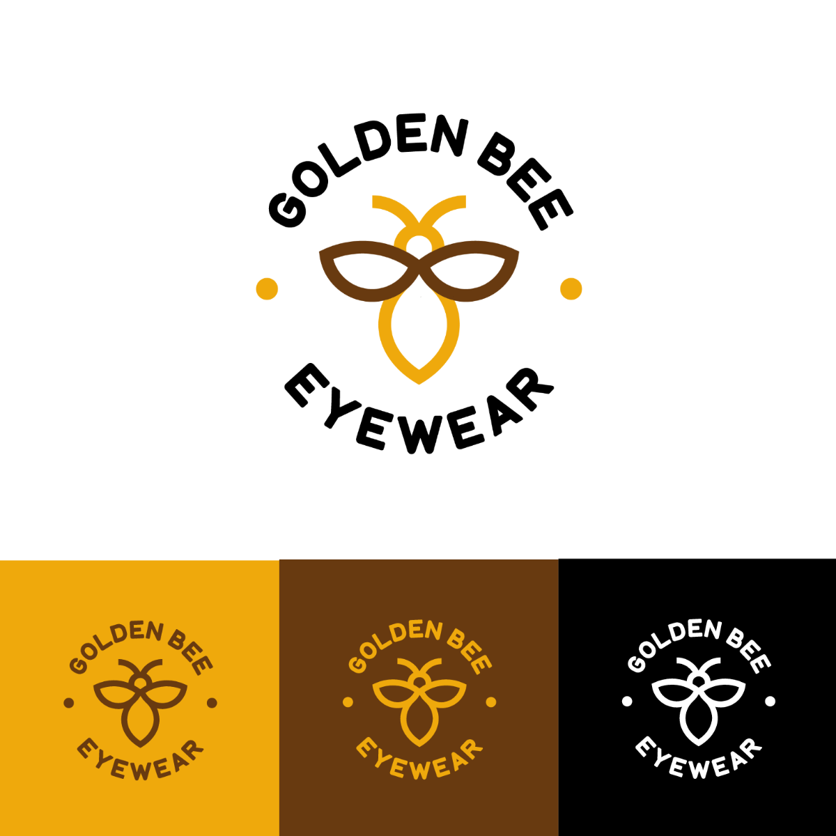 Bee Logo Vector Template