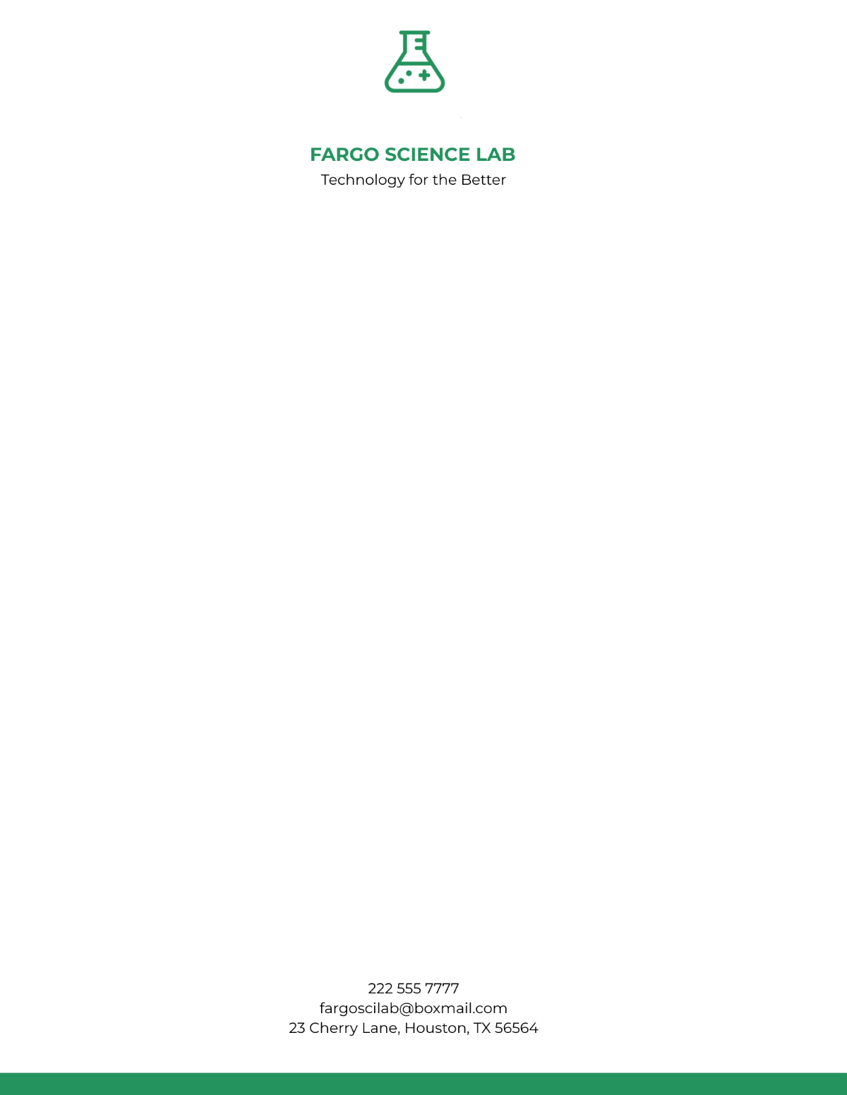 Science Official Letterhead Template - Edit Online & Download