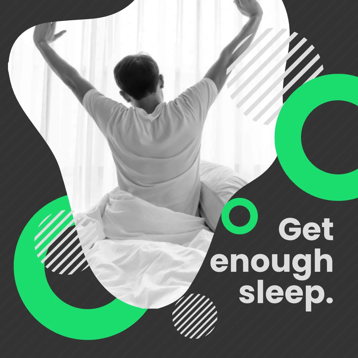 Free Health And Fitness Puzzle Post, Instagram, Facebook Template to Edit Online