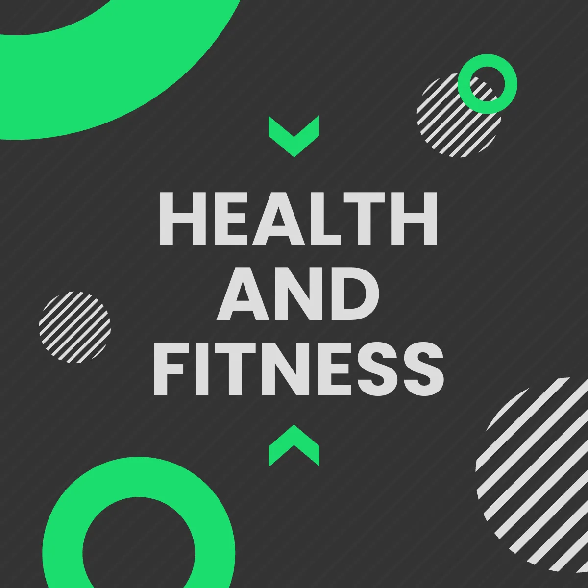 Free Health And Fitness Puzzle Post, Instagram, Facebook Template to Edit Online