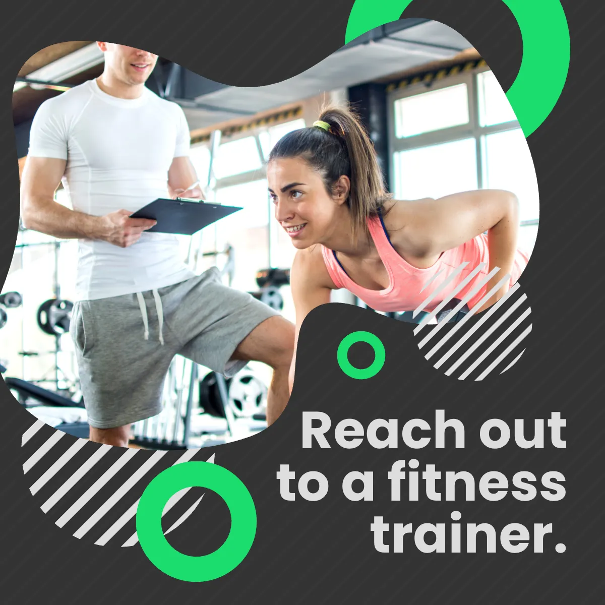 Free Health And Fitness Puzzle Post, Instagram, Facebook Template to Edit Online