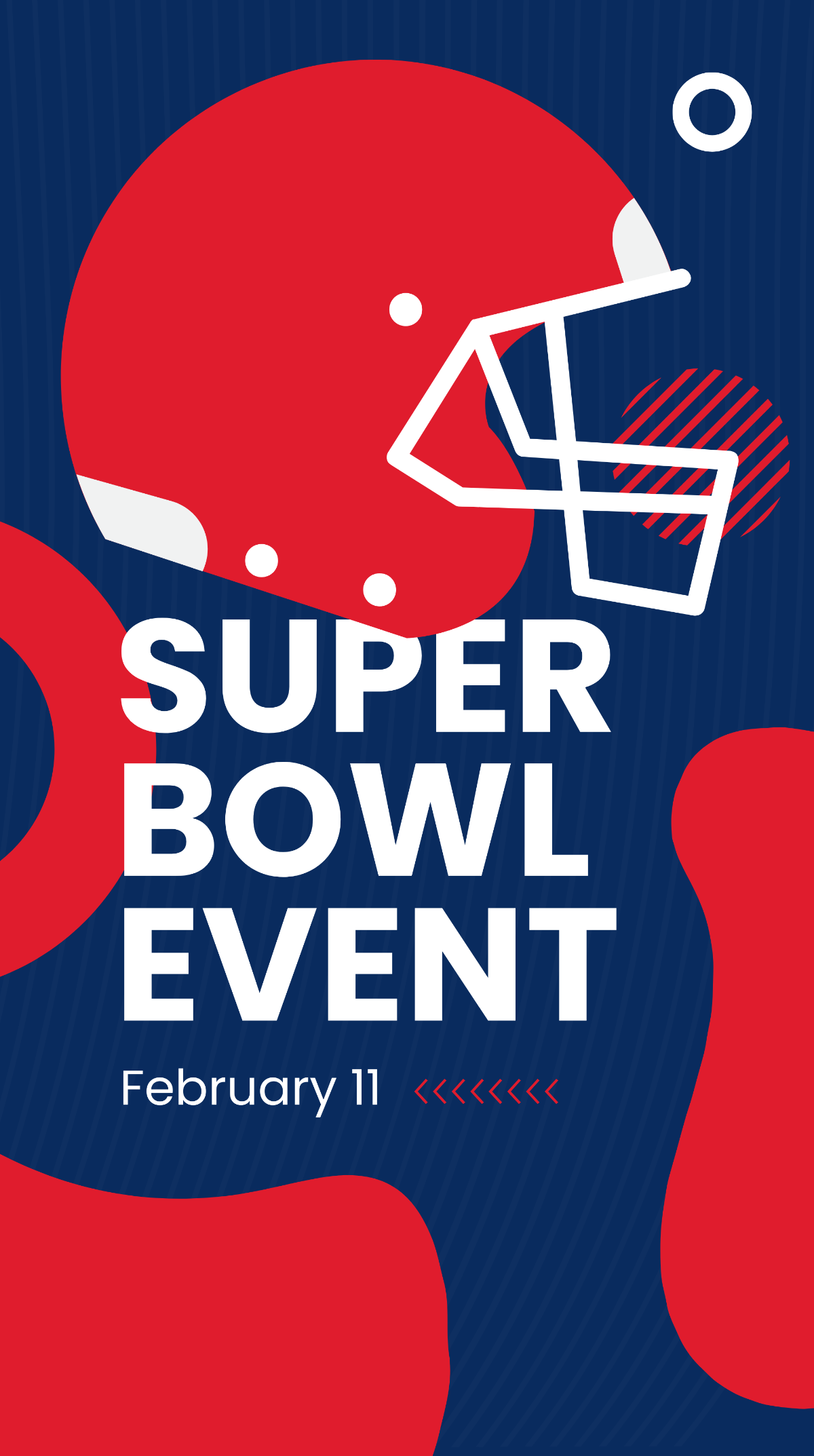 Super Bowl Event Instagram Story Template