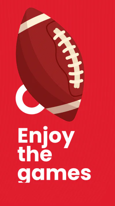 Free Super Bowl Event Instagram Story Template to Edit Online