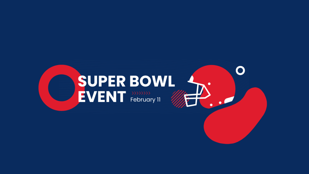 Super Bowl Event Youtube Banner Template