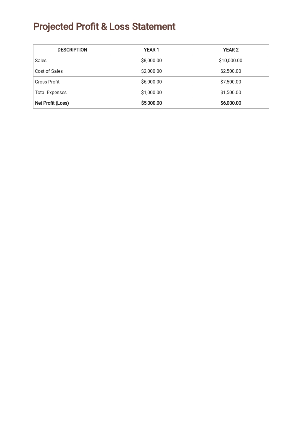 Photography Studio Business Plan Template Free PDF Word Google Docs