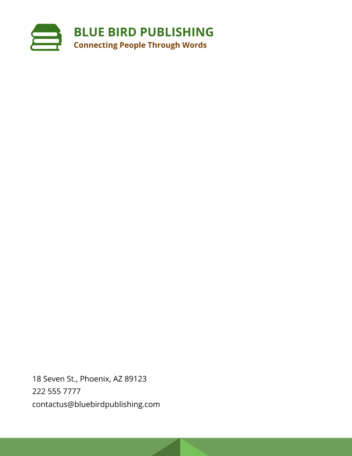 Formal Corporate Letterhead Template - Edit Online & Download