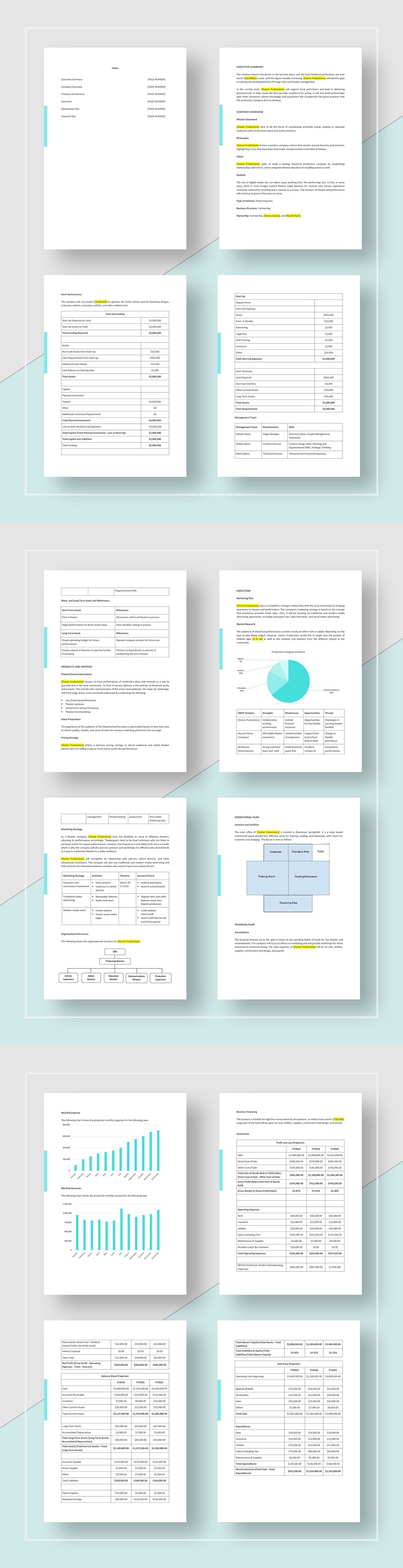 video production business plan template