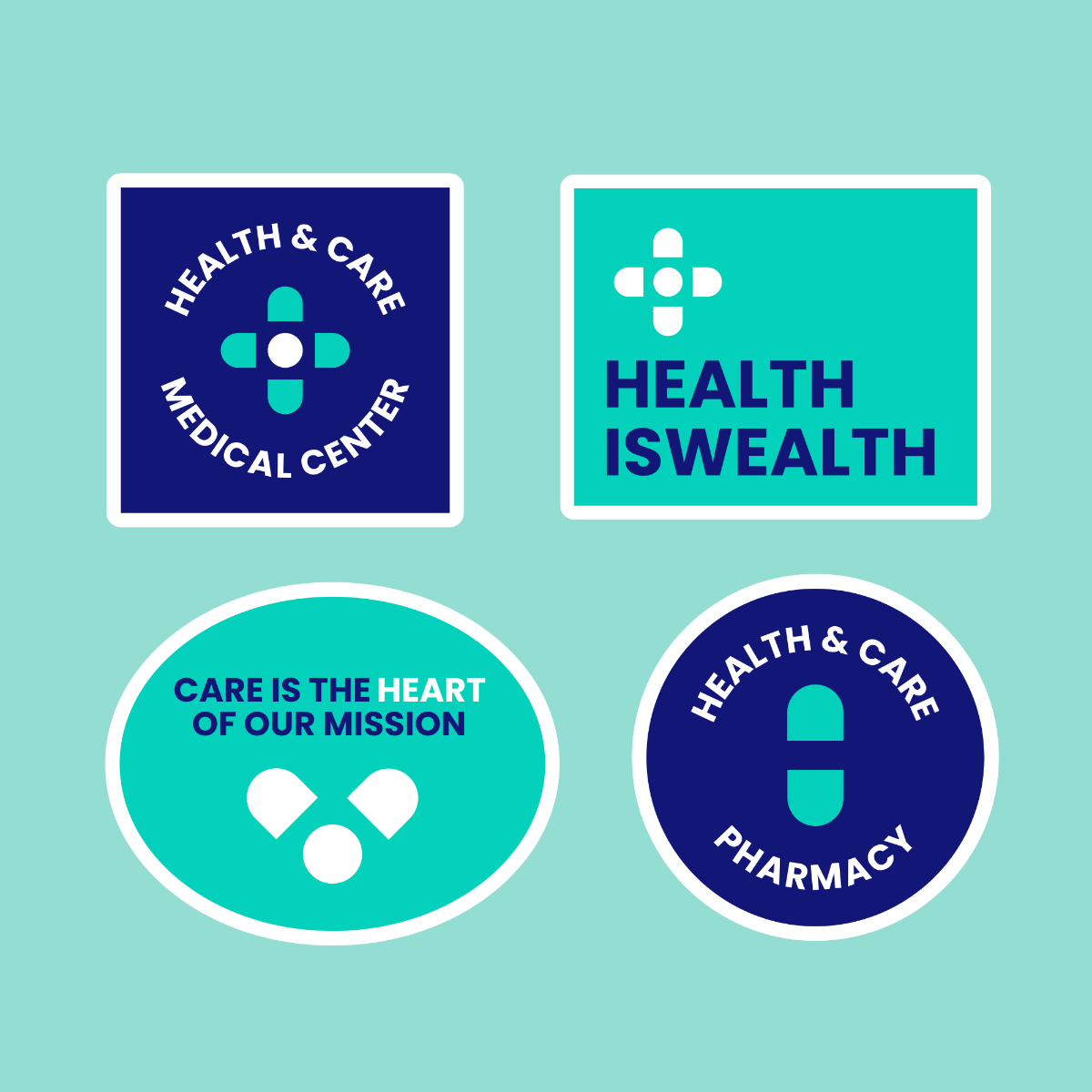 Free Medical Label Vector Template