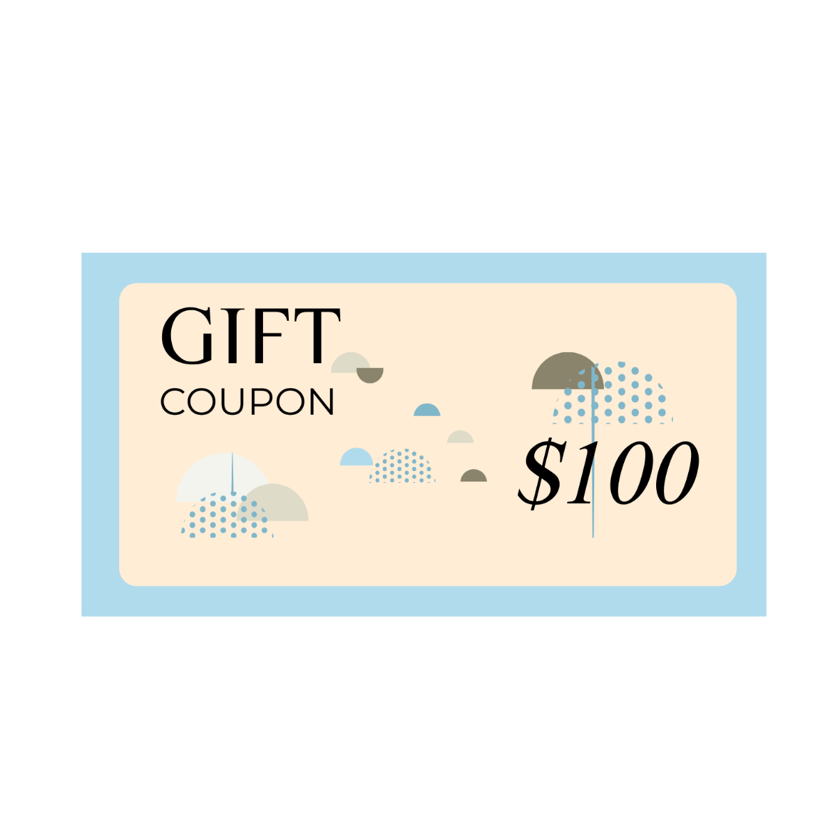 Gift Coupon Vector Template