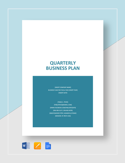 Business Plan Template - 47+ Examples in Word