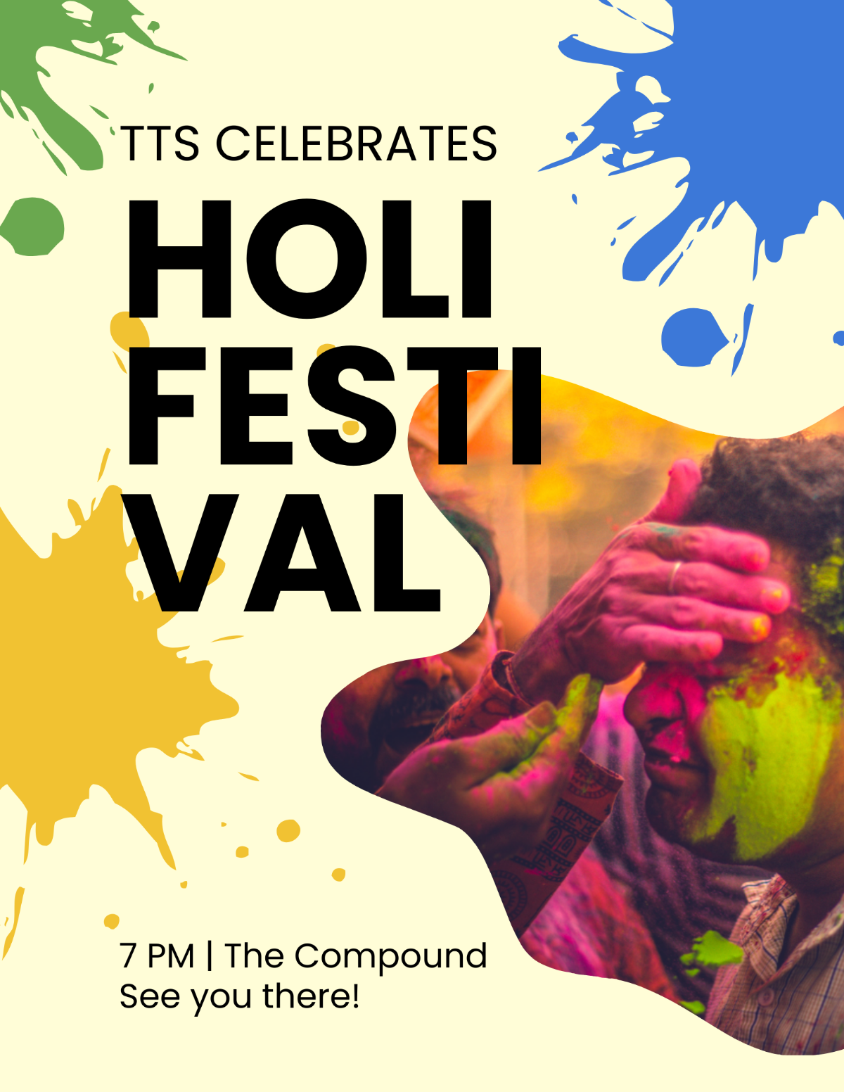 Holi Celebration Flyer