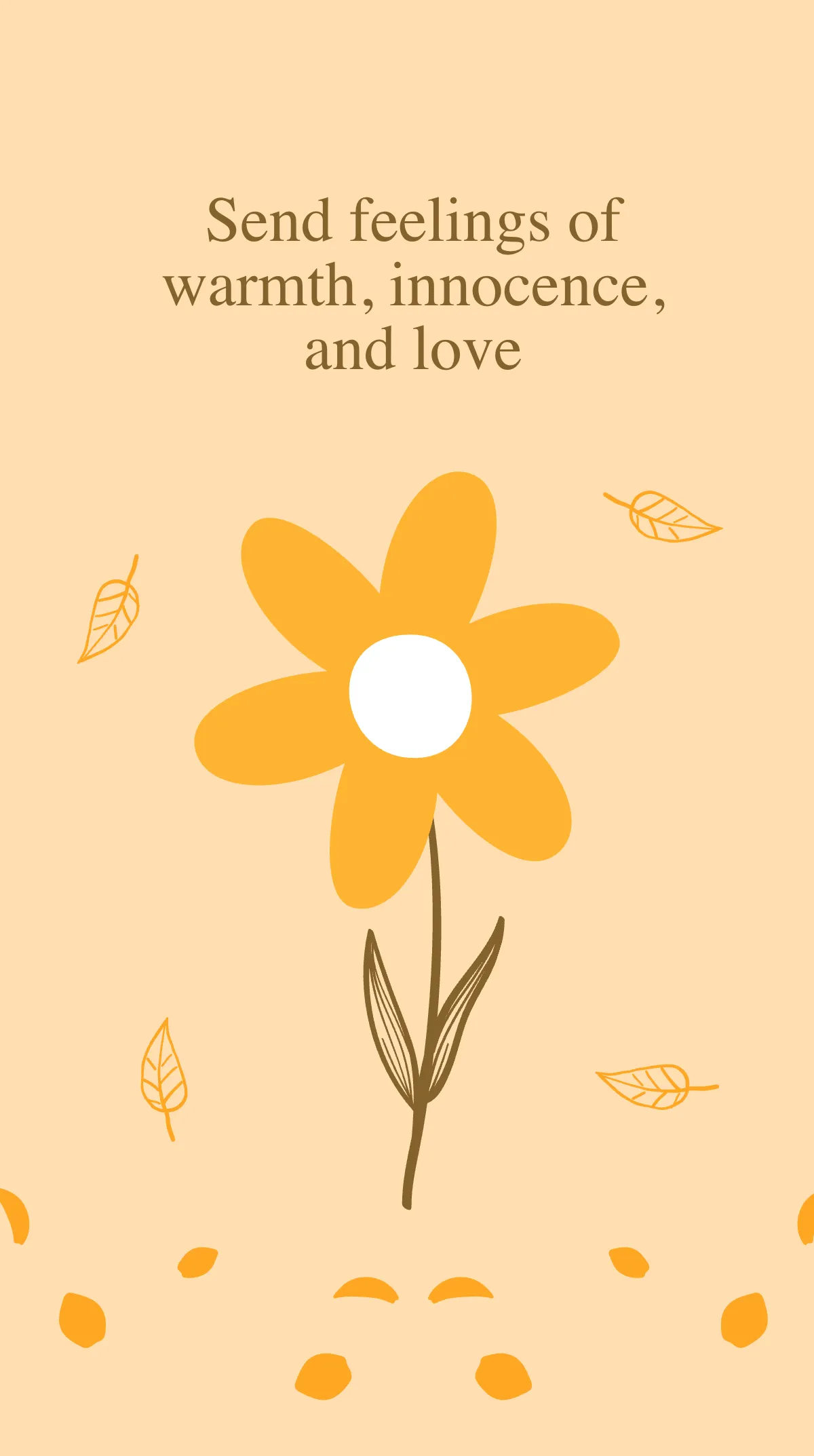 Free National Daisy Day Instagram Story Template to Edit Online