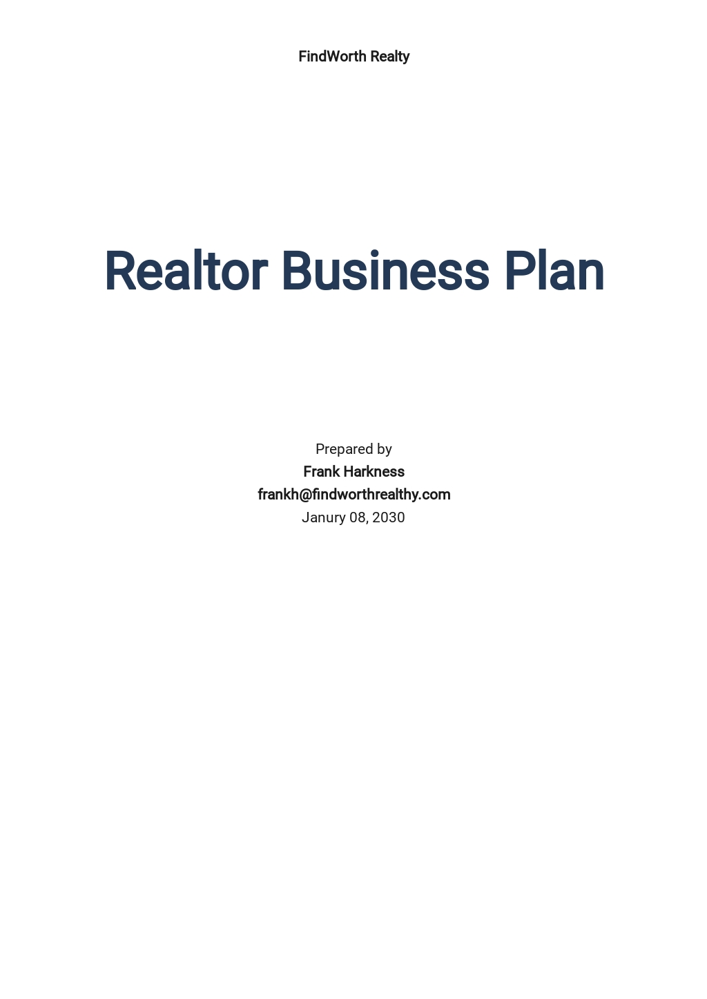 Download 38+ Real Estate Plan Templates - Adobe PDF | Template.net