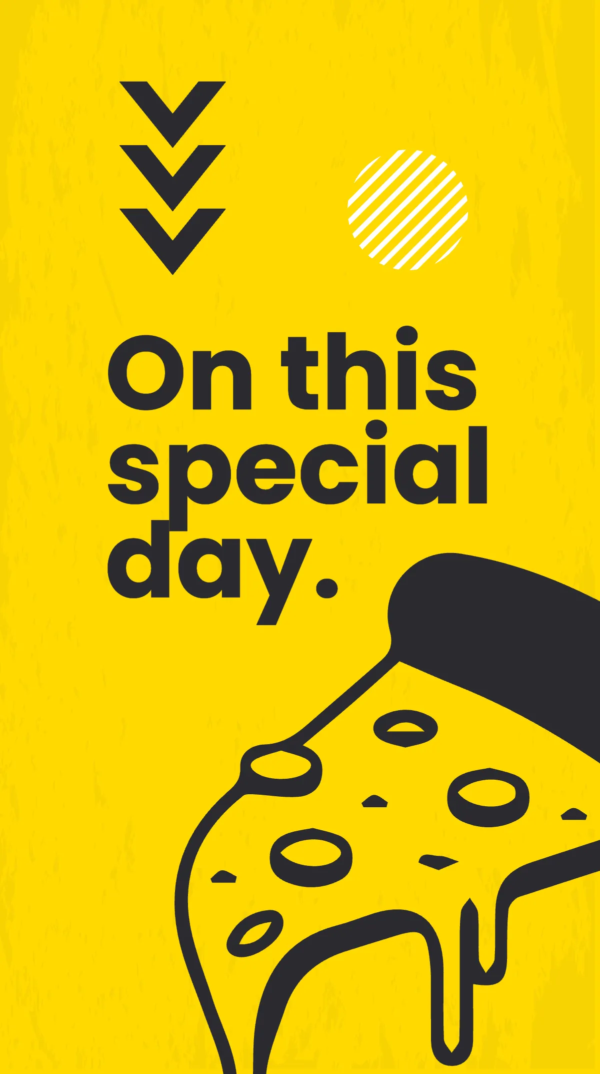 Free Pizza Day Offer Instagram Story Template to Edit Online