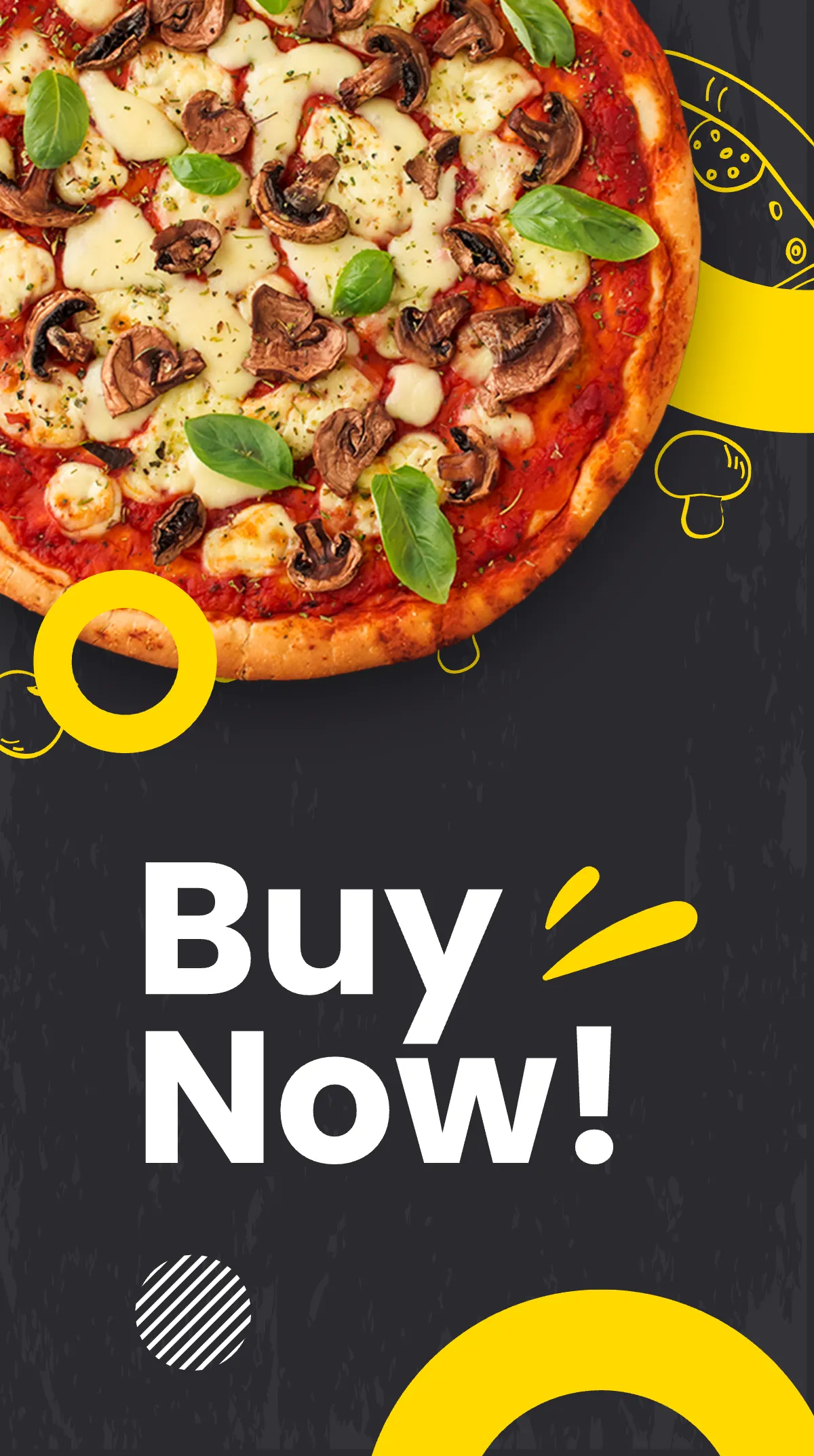 Free Pizza Day Offer Instagram Story Template to Edit Online