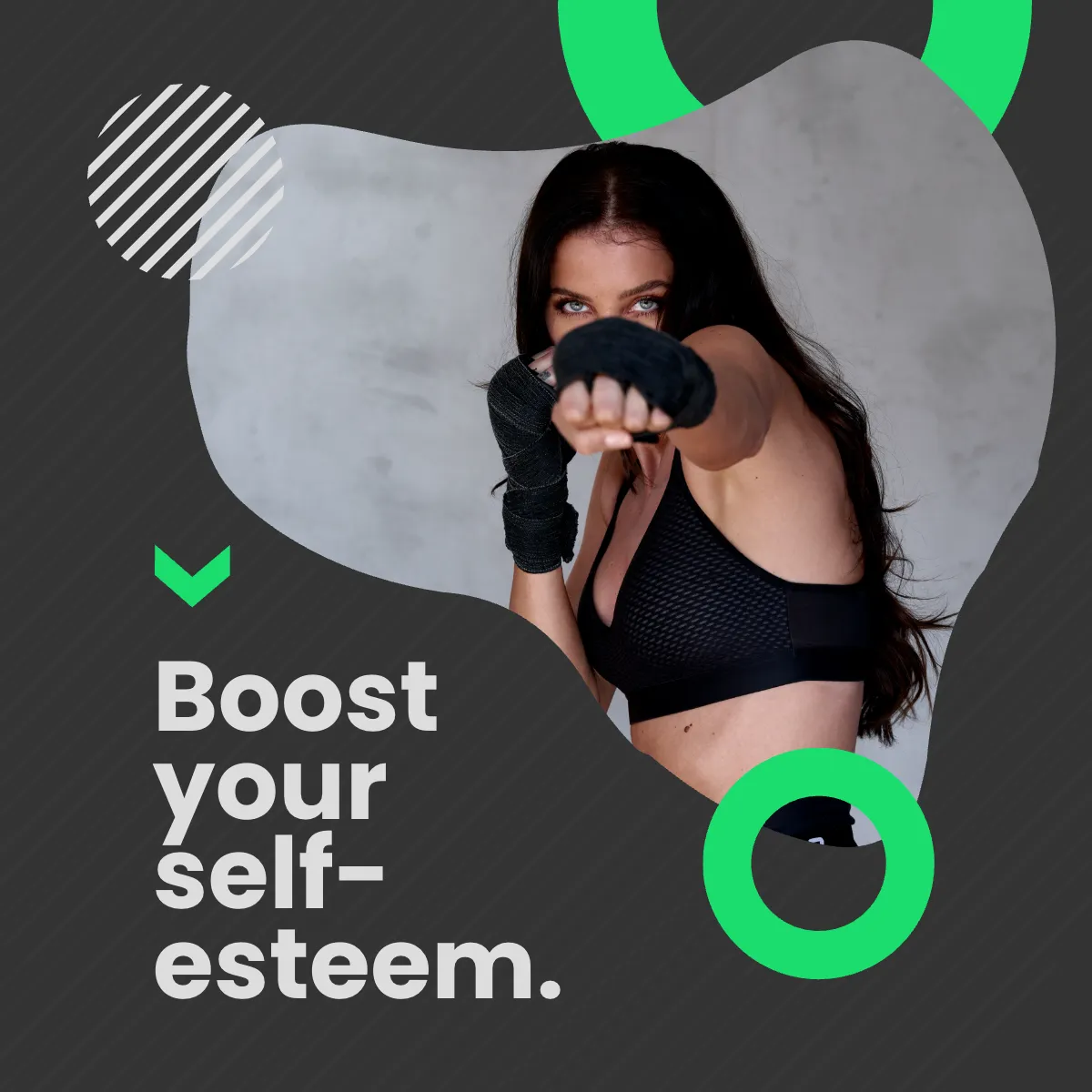 Free Healthy Lifestyle Puzzle Post, Instagram, Facebook Template to Edit Online